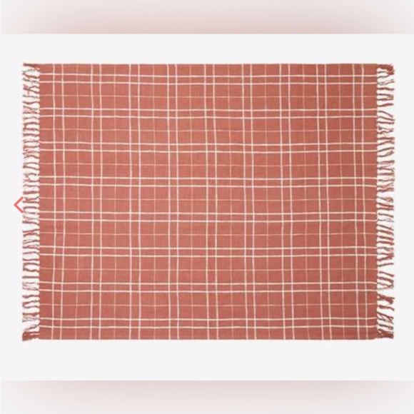 NEW🔥Little Korboose by April
Nemeth Woven Throw Blanket in
Rust 50” x 60” - Picture 5 of 5